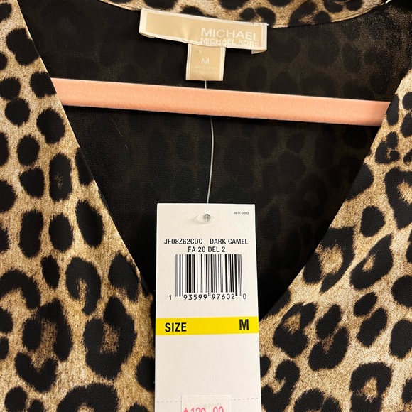 Michael Kors multi-pattern leopard print dress - Picture 3 of 6